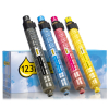 Ricoh SP-C820DNHE aanbieding: zwart + 3 kleuren (123inkt huismerk) 125358 - 1