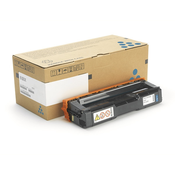 Ricoh SP C252E toner cyaan (origineel) 407532 902379 - 1