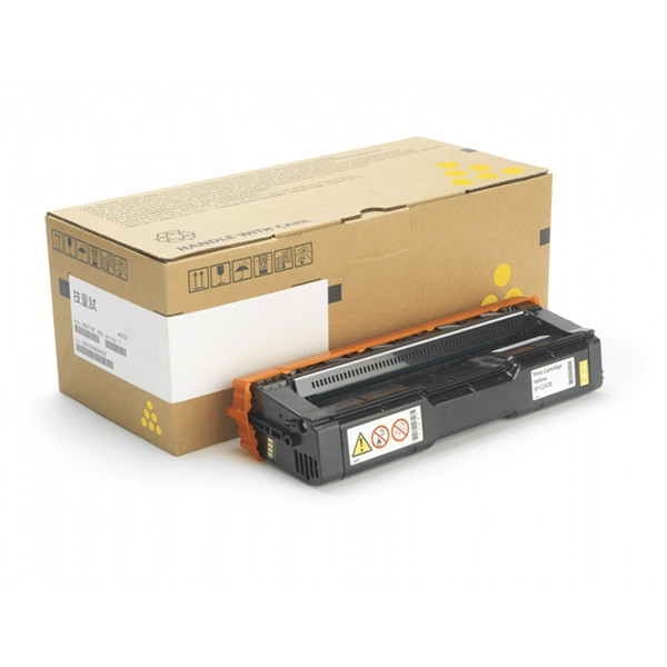 Ricoh SP C252E toner geel (origineel) 407534 067020 - 1