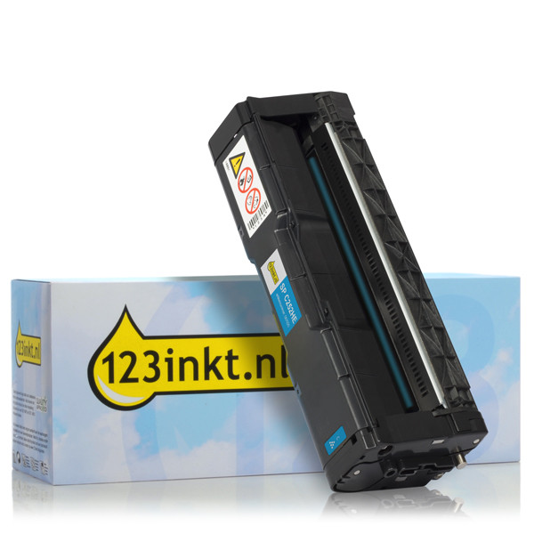 Ricoh SP C252HE toner cyaan hoge capaciteit (123inkt huismerk) 407717C 067025 - 1