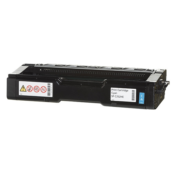 Ricoh SP C252HE toner cyaan hoge capaciteit (origineel) 067024 - 1