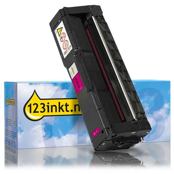 Ricoh SP C252HE toner magenta hoge capaciteit (123inkt huismerk) 067027 - 1