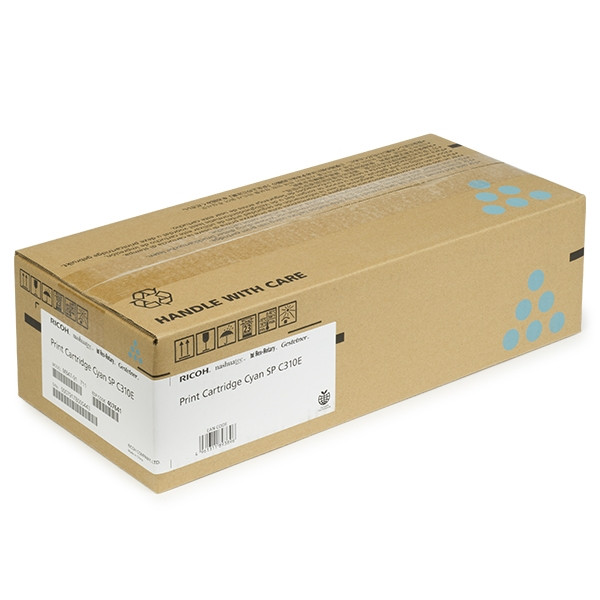 Ricoh SP C310E toner cyaan (origineel) 406349 407641 066906 - 1