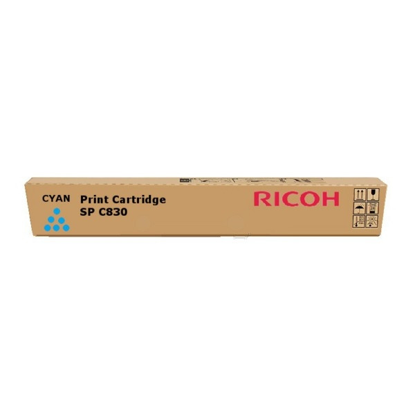 Ricoh SP C830 toner cyaan (origineel) 821124 821188 073712 - 1