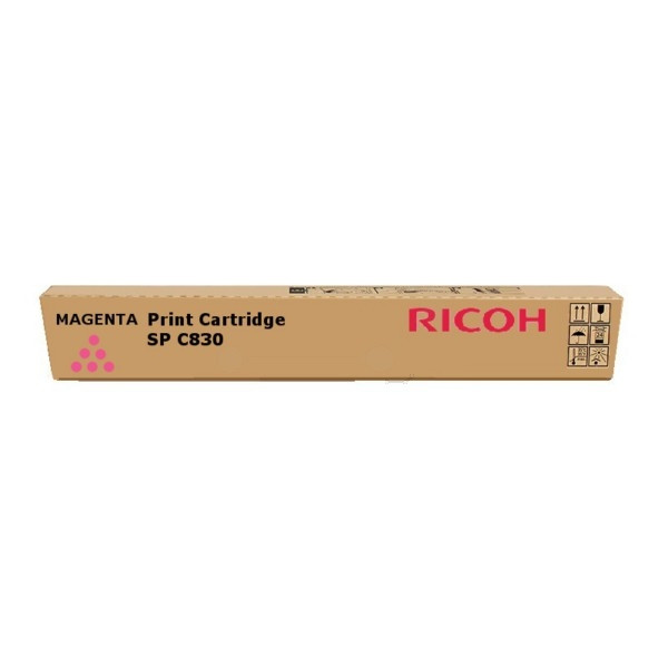 Ricoh SP C830 toner magenta (origineel) 821123 821187 073710 - 1