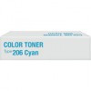 Ricoh type 206 C toner cyaan (origineel) 400995 074076 - 1