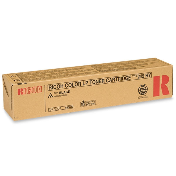 Ricoh type 245 BK toner zwart hoge capaciteit (origineel) 888312 074088 - 1