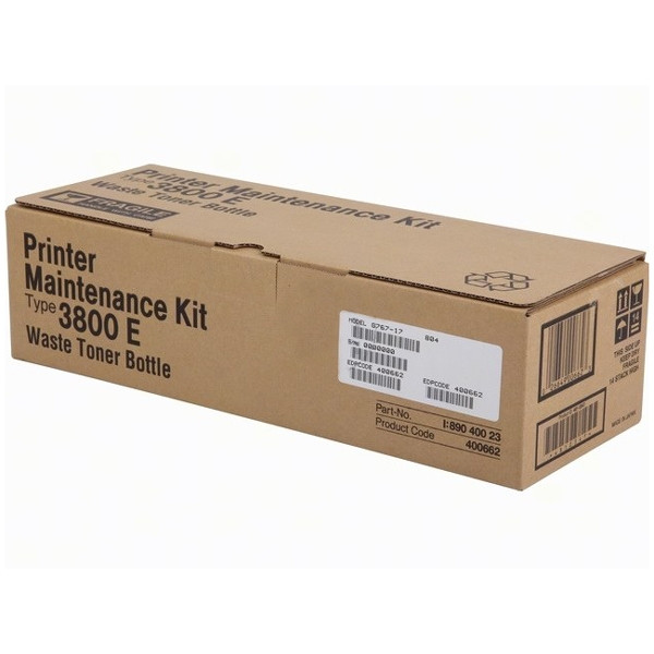 Ricoh type 3800E toner opvangbak (onderhoudskit E) (origineel) 400662 074682 - 1