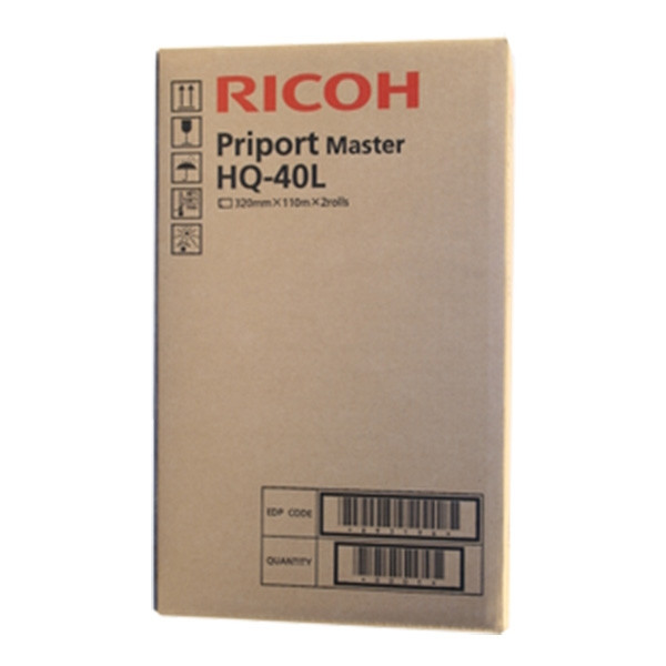 Ricoh type HQ40L master 2 stuks (origineel) 893196 074626 - 1