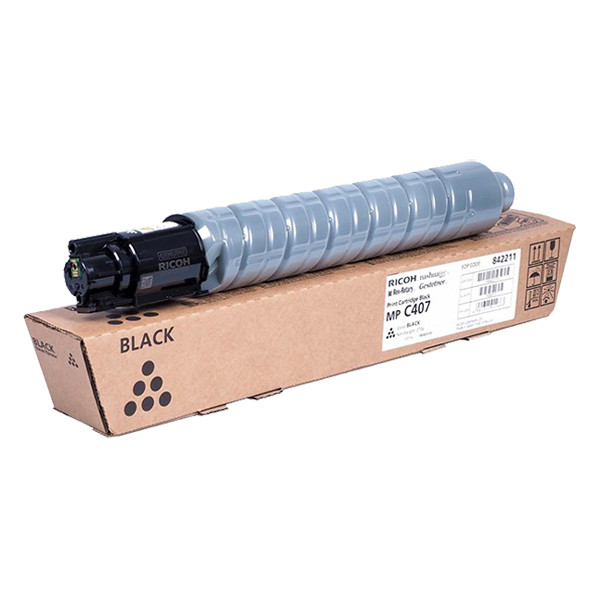 Ricoh type MP C407 toner zwart hoge capaciteit (origineel) 842211 067136 - 1