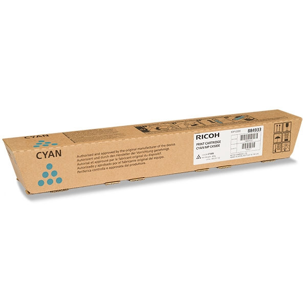 Ricoh type MP C4500E toner cyaan (origineel) 842037 884933 888611 074848 - 1