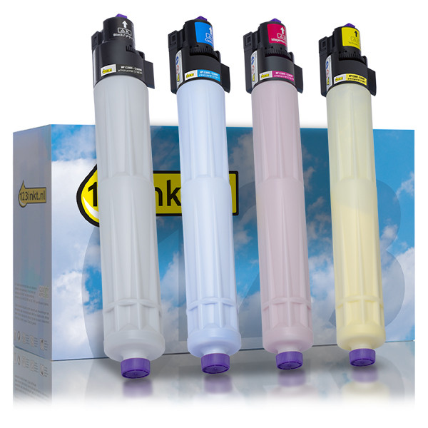 Ricoh type MP C5502E aanbieding: zwart + 3 kleuren (123inkt huismerk) 125345 - 1