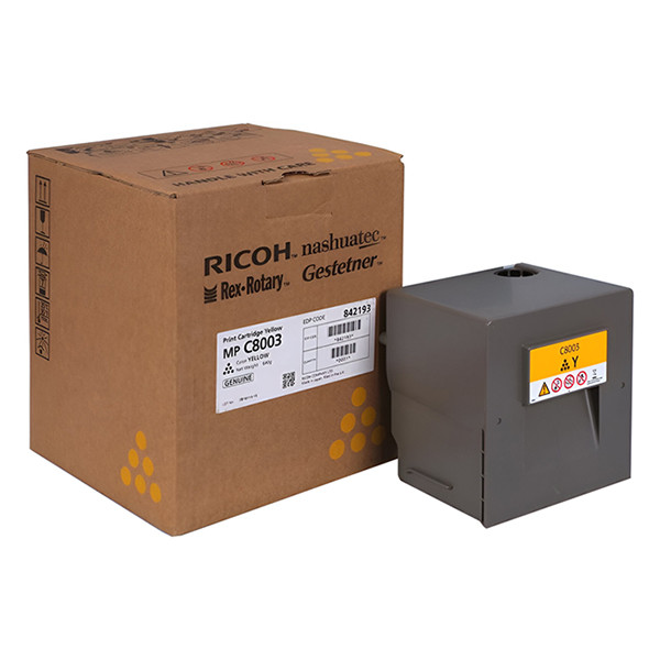 Ricoh type MP C8003 toner geel (origineel) 842193 066938 - 1