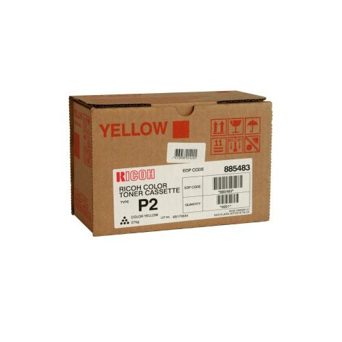 Ricoh type P2 Y toner geel (origineel) 888236 074296 - 1