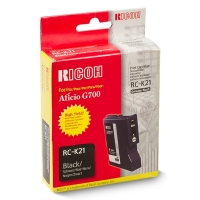Ricoh type RC-K21 inktcartridge zwart hoge capaciteit (origineel) 402280 074872