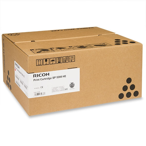 Ricoh type SP-5200HE toner zwart hoge capaciteit (origineel) 406685 821229 073822 - 1