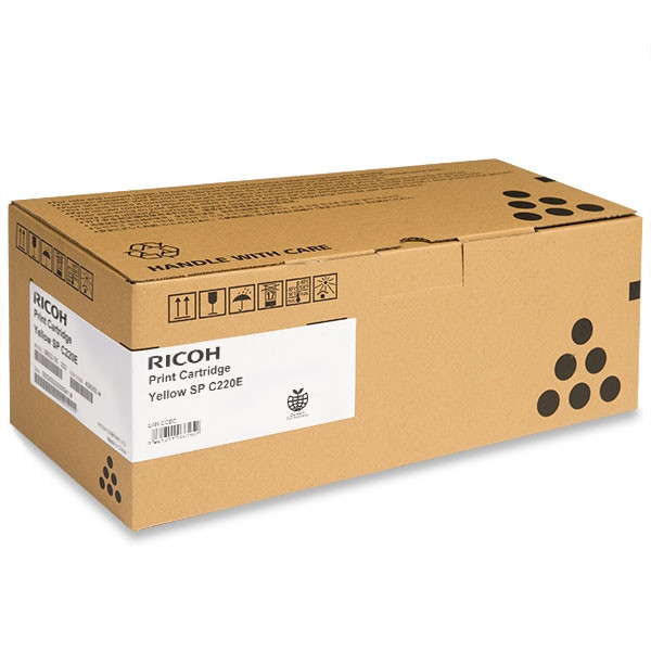 Ricoh type SP-C220E toner geel (origineel) 406055 406106 407643 074964 - 1