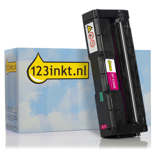 Ricoh type SP C250E toner magenta (123inkt huismerk) 407545C 073523 - 1