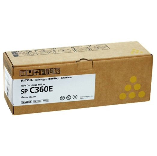 Ricoh type SP C360E toner geel (origineel) 408191 067096 - 1