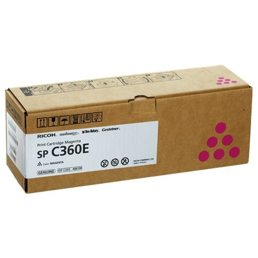 Ricoh type SP C360E toner magenta (origineel) 408190 067094 - 1