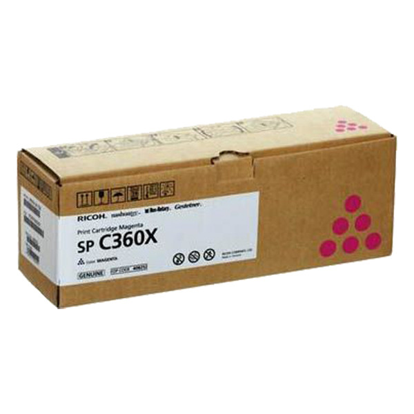 Ricoh type SP C360X toner magenta extra hoge capaciteit  (origineel) 408252 067112 - 1