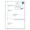 Aanbieding: Rillstab pakbonlabel / retourlabel A4 90 x 45 mm (1000 vel) 068138 - 1