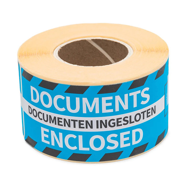 Rillstab Rillprint waarschuwingsetiketten Documenten ingesloten (250 stuks) 76104 068141 - 1