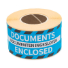 Rillprint waarschuwingsetiketten Documenten ingesloten (250 stuks) 068141 - 1