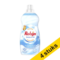 Aanbieding: 4x Robijn Klein & Krachtig Stralend Wit geconcentreerd wasmiddel vloeibaar 1190 ml (39 wasbeurten)