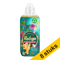 Aanbieding: 8x Robijn Paradise Secret wasverzachter 825 ml (33 wasbeurten)