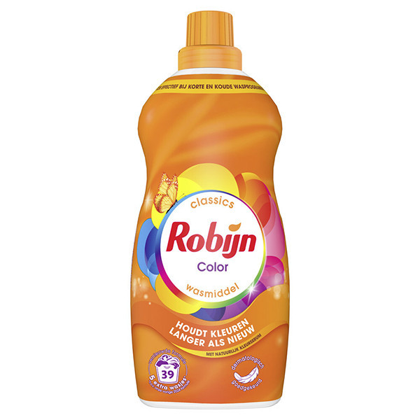 Robijn Klein & Krachtig Color wasmiddel vloeibaar 1190 ml (39 wasbeurten) SRO05273 - 1
