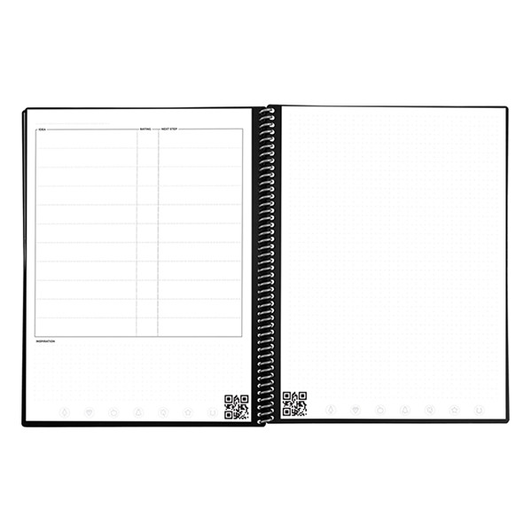 Rocketbook Fusion herbruikbaar notitieboek/planner A4 zwart (42 vel) EVRF-E-RC-A-FR EVRF-L-K-A 224588 - 5
