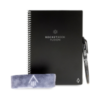 Rocketbook Fusion herbruikbaar notitieboek/planner A4 zwart (42 vel) EVRF-E-RC-A-FR EVRF-L-K-A 224588
