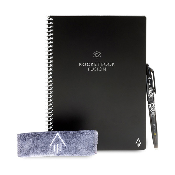 Rocketbook Fusion herbruikbaar notitieboek/planner A5 zwart (21 vel) EVRF-E-K-A EVRF-L-RC-A-FR 224587 - 1