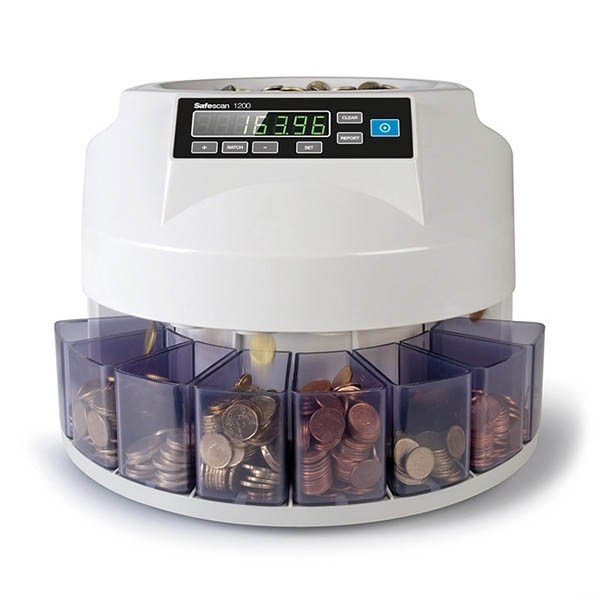 Safescan 1250 muntenteller en sorteerder 219074 - 4