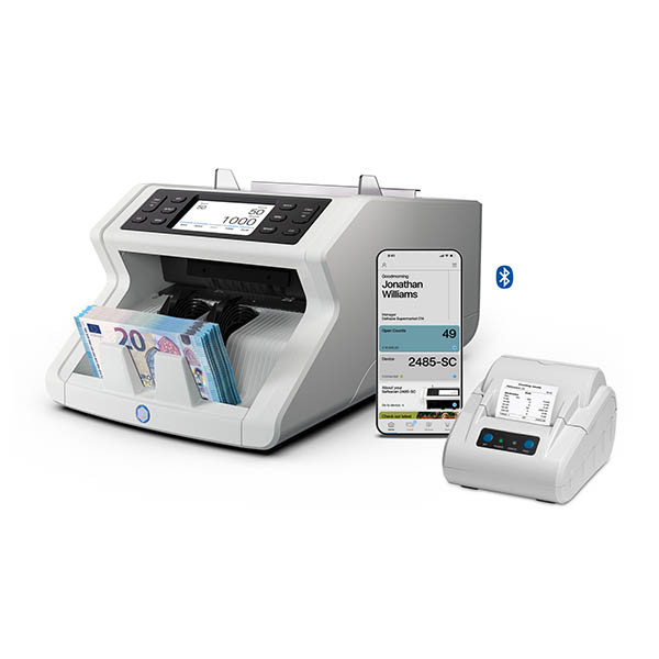 Safescan biljettelmachine 2485-SC met waardetelling en Safescan App 219128 - 6