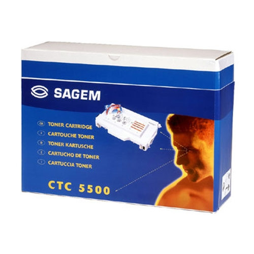 Sagem CTC 5500C toner cyaan (origineel) CTC5500C 031992 - 1
