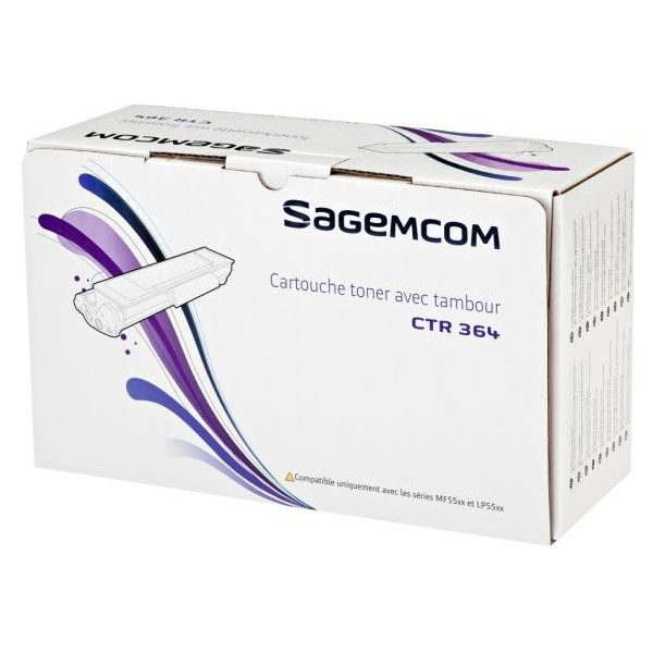 Sagem CTR 364 toner zwart (origineel) 253335663 045036 - 1