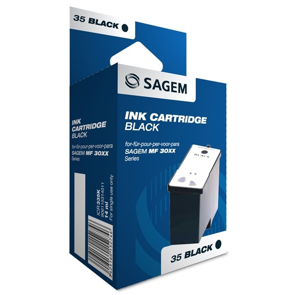 Sagem ICR 335K inktcartridge zwart (origineel) ICR335K 046018 - 1