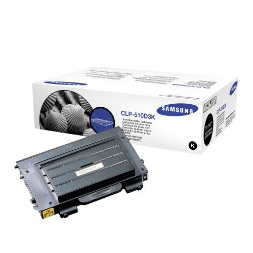 Samsung CLP-510D3K toner zwart (origineel) CLP-510D3K/ELS 033410 - 1