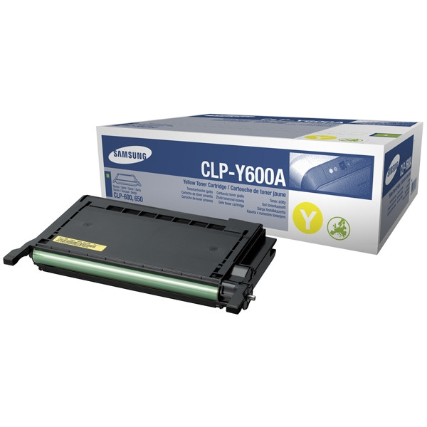 Samsung CLP-Y600A toner geel (origineel) CLP-Y600A/ELS 033515 - 1