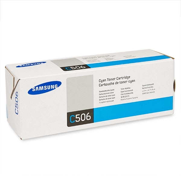 Samsung CLT-C506L (SU038A) toner cyaan hoge capaciteit (origineel) CLT-C506L/ELS 033824 - 1