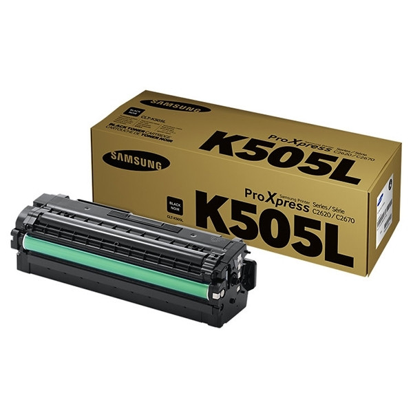 Samsung CLT-K505L (SU168A) toner zwart (origineel) CLT-K505L/ELS 092116 - 1