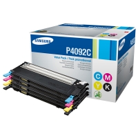 Samsung CLT-P4092C (SU392A) tonerkit zwart + 3 kleuren (origineel) CLT-P4092C/ELS 033666