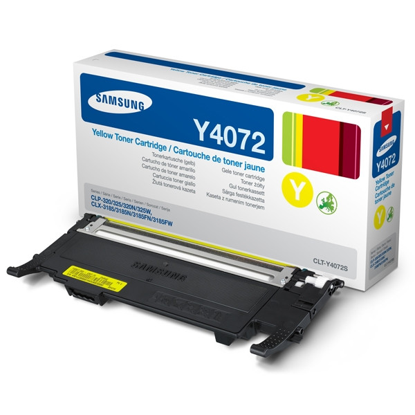 Samsung CLT-Y4072S (SU472A) toner geel (origineel) CLT-Y4072S/ELS 033722 - 1