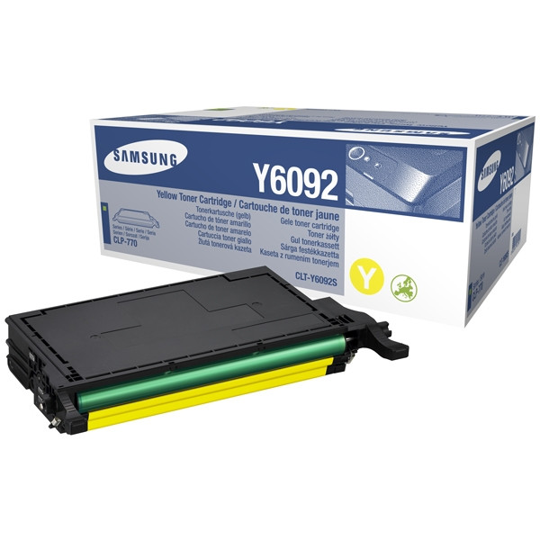 Samsung CLT-Y6092S (SU559A) toner geel (origineel) CLT-Y6092S/ELS 033674 - 1