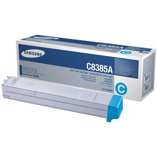 Samsung CLX-C8385A (SU579A) toner cyaan (origineel) CLX-C8385A/ELS 033700 - 1