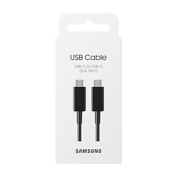 Samsung USB-C naar USB-C kabel 100W zwart (1,8 meter) K010221115 - 2