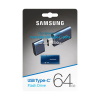 Samsung USB-C stick 64GB blauw 828989 - 3