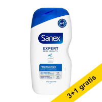 Aanbieding: 4x Sanex Expert Skin Health Protector douchecrème (400 ml)